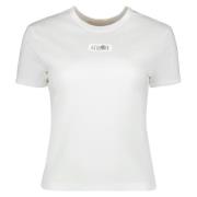 Numeric Blanc Bomuld T-shirt Forår-Sommer 2025