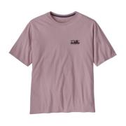 Skyline Grafisk Bomuld T-shirt