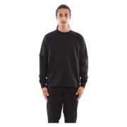 Fleece Mixed Sweatshirt