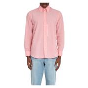 Stribet Button Down Skjorte