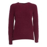 Plum Mix Cable Strik Sweater