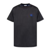 T-shirt med broderet logo