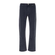 Stræk Denim Jeans i Navy Blå