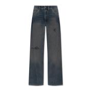 Jeans med vintageeffekt