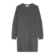 Strikket kjole oversized