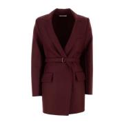 Burgundy Uld Blazer