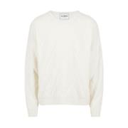 Elegant sweater med logo