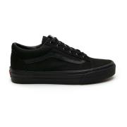 Sorte Old Skool Sneakers med Logo