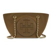 Brun Chain Crossbody Taske