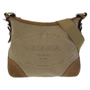 Pre-owned Canvas prada-tasker