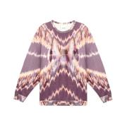 Tie-Dye Crew Neck Sweatshirt