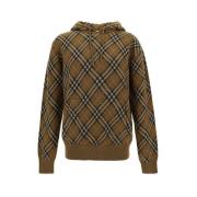 Hættetternet Pullover Sweater