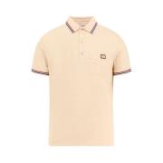 Piquet Polo Shirt med VLogo Patch