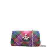 MultiColour Candy Tartan Skuldertaske