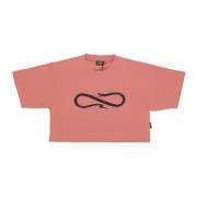 Kvinde Logo Croptop Tee Ler