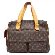 Pre-owned Canvas louis-vuitton-tasker