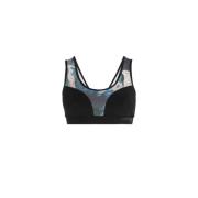 Abstrakt Print Crop Top