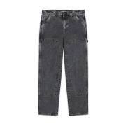 Dobbelt Knæ Denim Jeans