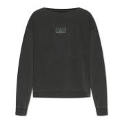 Sweatshirt med vintageeffekt