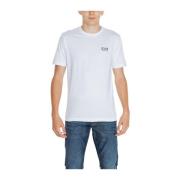 Hvid Bomulds T-Shirt Herre Polo Kollektion