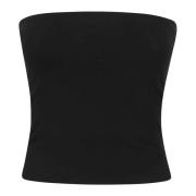 Sort Bandeau Top Slidstærk Elegance Chic