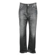 Slim Fit Jeans i Bomuldsblanding