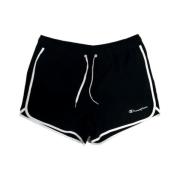 Retro Band Badeshorts i Sort