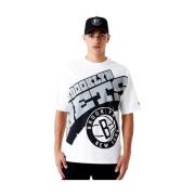 NBA Nets Hvid T-shirt