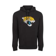 Sort Jaguars Holdlogo Hættetrøje