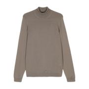 Uld Rullekrave Sweater