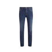 Almindelige Vaskede Denim Jeans