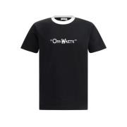 Minimalistisk Bomuld Citat T-Shirt