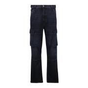 Denim Cargo Jeans Forår-Sommer 2025