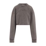 Brun Sweater Elegant Stil