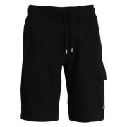 Sort Fleece Cargo Shorts