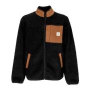 Sherpa Zip Jakke Sort