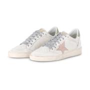 Glitter Lace Sneaker i brugt look