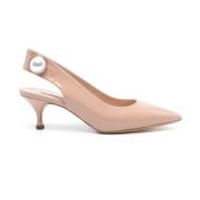 Beige Ballerina Sko Elegant Stil