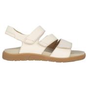 Off White Læder Dame Sandal