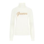 Logo Broderet Rullekrave Sweater