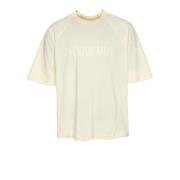 Raglanærme Logo Print T-Shirt