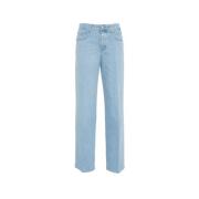 Blå Wide Leg Jeans 'Nikka'