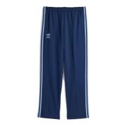 Marineblå Track Pant Collegiate Stil