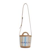 Opal Lily White Tropicalia Mini Bucket