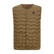 Quiltet Varm Gilet Brun Corda-M