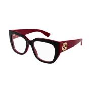 Cat-eye oversized briller acetatramme