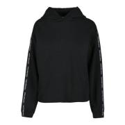 Afslappet bomuld-polyester blanding sweatshirt