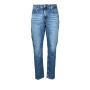 Klassiske Jeans i Bomuld Elastan Blanding