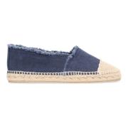 Canvas Espadriller med Flettet Snøre Ydersål