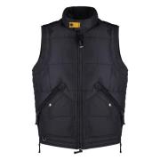 Polstret bodywarmer med flere lommer